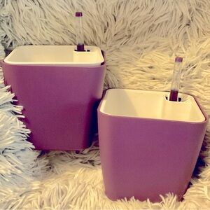 Self Watering pots for Indoor Plants with Water Level Indicator - 2